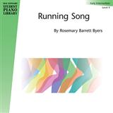 Download Rosemary Barrett Byers Running Song sheet music and printable PDF music notes