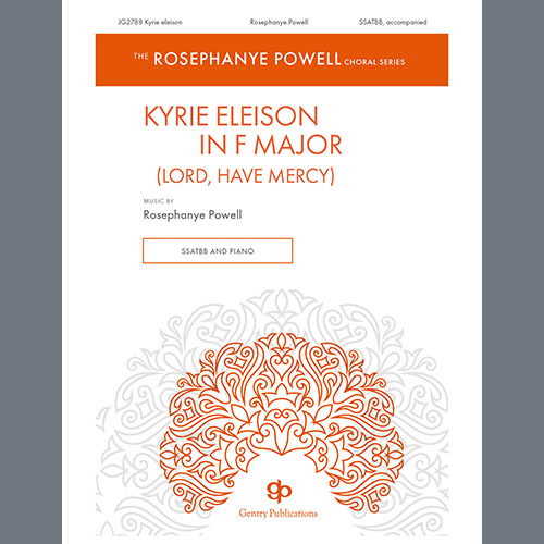 Rosephanye Powell, Kyrie Eleison in F Major, SATB divisi Choir