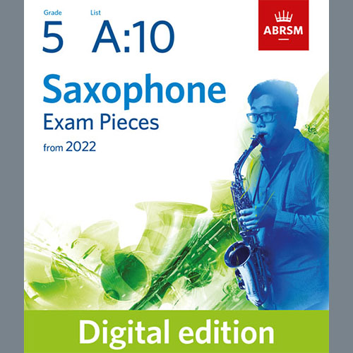 Rossini, Aria (from Il barbiere di Siviglia) (Grade 5 List A10 from the ABRSM Saxophone syllabus from 2022), Alto Sax Solo