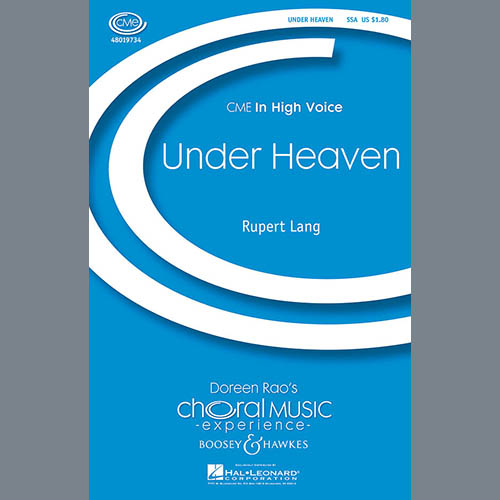 Rupert Lang, Under Heaven, SSA