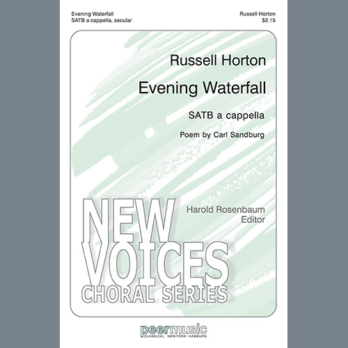 Russell Horton, Evening Waterfall, SATB Choir