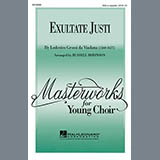 Download Lodovico Grossi da Viadana Exultate Justi (arr. Russell Robinson) sheet music and printable PDF music notes