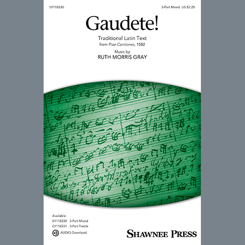 Ruth Morris Gray, Gaudete!, 3-Part Mixed Choir