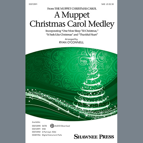 Ryan O'Connell, Muppet Christmas Carol Medley (from The Muppet Christmas Carol), 2-Part Choir