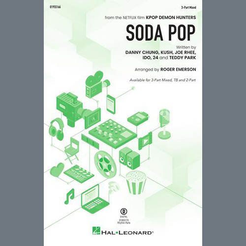 Saja Boys, Soda Pop (from KPop Demon Hunters) (arr. Roger Emerson), 3-Part Mixed Choir