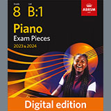 Download Samuel Coleridge-Taylor Impromptu in B minor (Grade 8, list B1, from the ABRSM Piano Syllabus 2023 & 2024) sheet music and printable PDF music notes