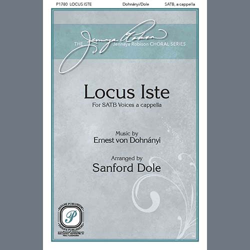 Sanford Dole, Locus Iste, SATB Choir