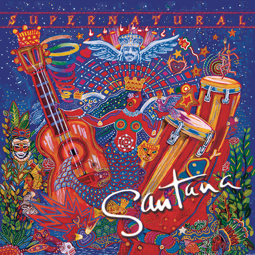 Santana featuring Everlast, Put Your Lights On, Easy Guitar Tab