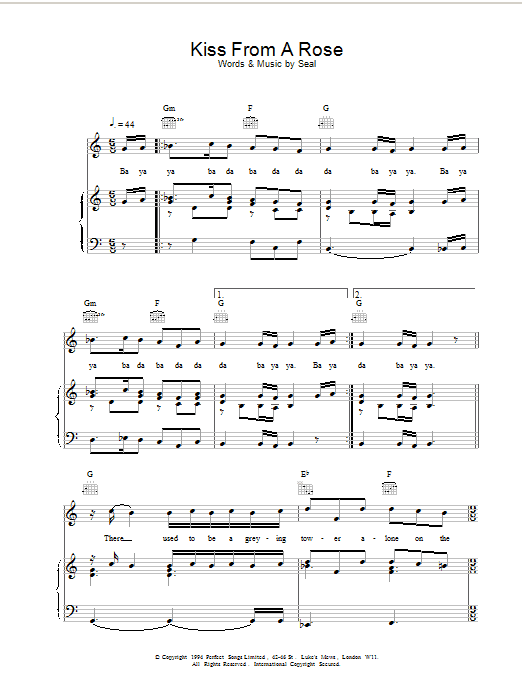 Seal Kiss From A Rose Sheet Music Notes & Chords for Violin - Download or Print PDF