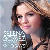 Download Selena Gomez and The Scene Who Says sheet music and printable PDF music notes