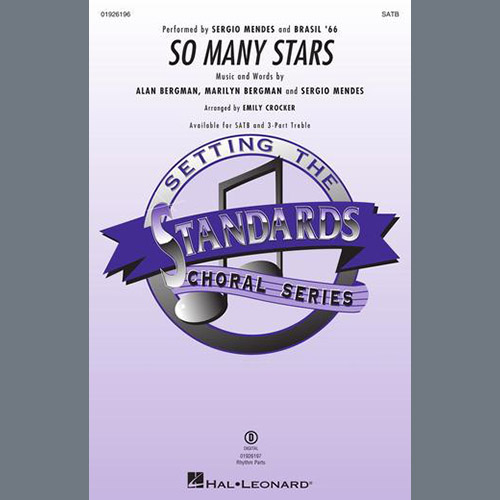 Sergio Mendes & Brasil '66, So Many Stars (arr. Emily Crocker), 3-Part Treble Choir
