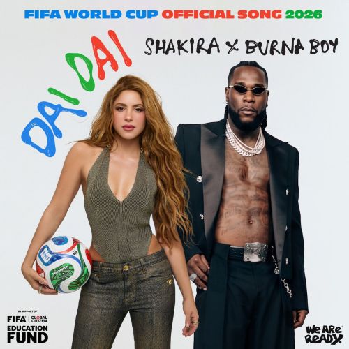 Shakira & Burna Boy, Dai Dai (FIFA World Cup 2026), Super Easy Piano