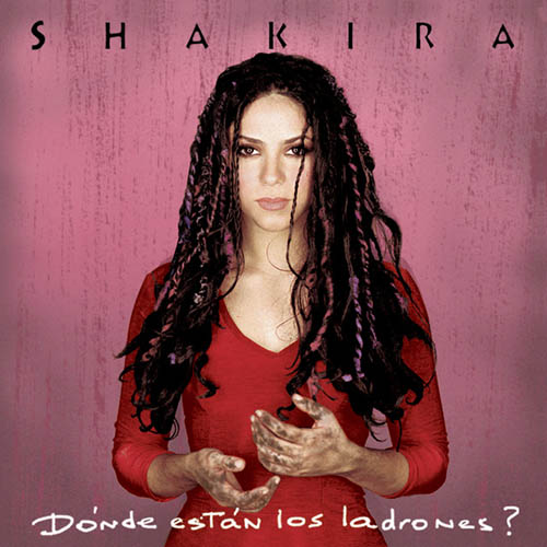 Shakira, Ciega Sordomuda, Piano, Vocal & Guitar (Right-Hand Melody)