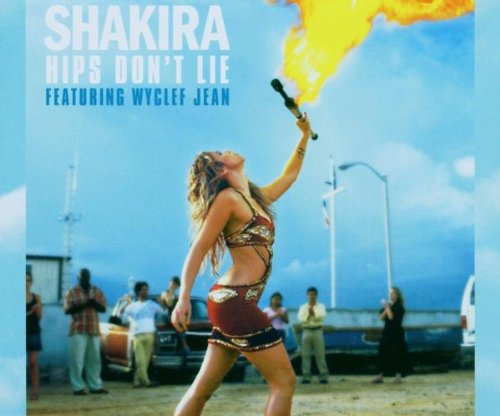 Shakira, Hips Don't Lie (feat. Wyclef Jean), Piano, Vocal & Guitar