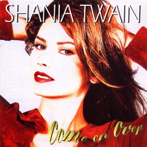 Shania Twain, Black Eyes, Blue Tears, Piano, Vocal & Guitar