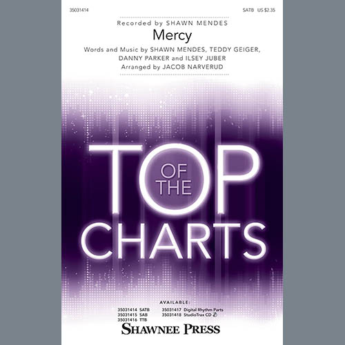 Shawn Mendes, Mercy (arr. Jacob Narverud), SATB