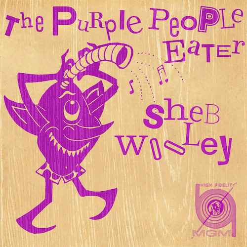 Sheb Wooley, Purple People Eater, Piano, Vocal & Guitar Chords (Right-Hand Melody)