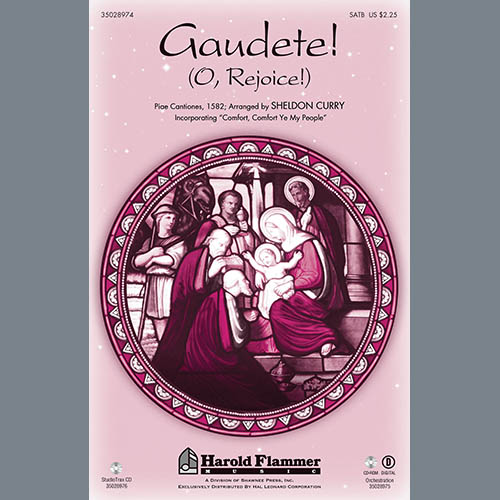 Sheldon Curry, Gaudete! (O, Rejoice!), SATB