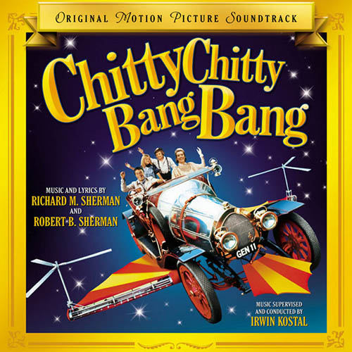 Sherman Brothers, Hushabye Mountain (from Chitty Chitty Bang Bang), Piano, Vocal & Guitar (Right-Hand Melody)