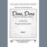 Download Sholom Secunda Dona, Dona (arr. Joshua Jacobson) sheet music and printable PDF music notes