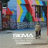 Download Sigma Changing (feat. Paloma Faith) sheet music and printable PDF music notes