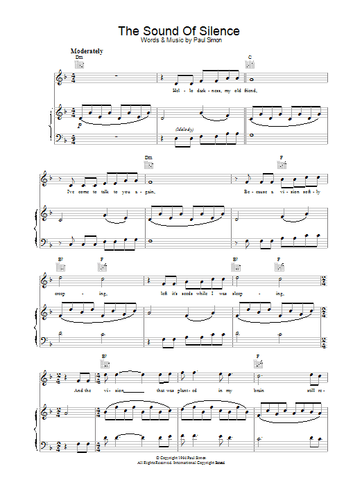 Simon & Garfunkel The Sound Of Silence Sheet Music Notes & Chords for Ukulele with strumming patterns - Download or Print PDF