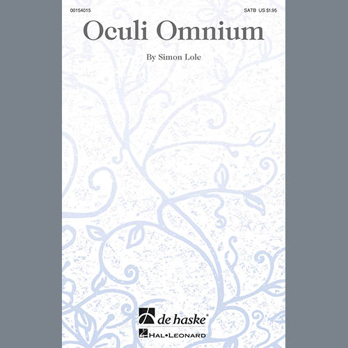 Simon Lole, Oculi Omnium, SATB