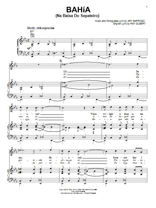 Stan Getz Bahia (Na Baixa Do Sapateiro) Sheet Music Notes & Chords for Tenor Sax Transcription - Download or Print PDF