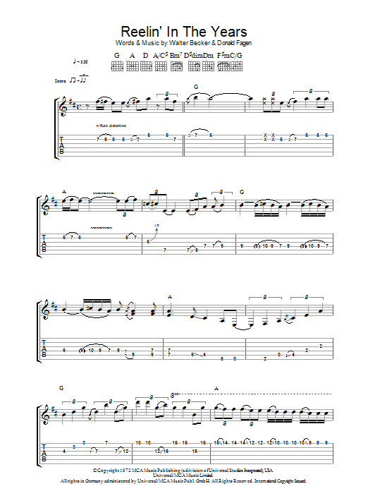 Steely Dan Reelin' In The Years Sheet Music Notes & Chords for Drums - Download or Print PDF