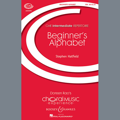 Stephen Hatfield, Beginner's Alphabet, SSA