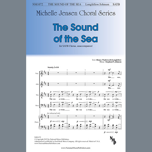 Stephen P. Johnson, The Sound of the Sea, SATB Choir