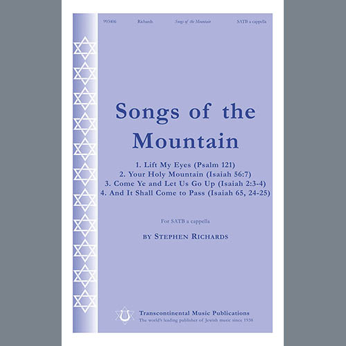 Stephen Richards, Songs Of The Mountain, SATB Choir