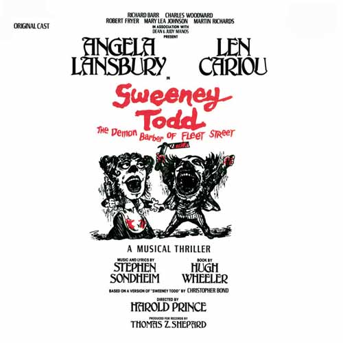 Stephen Sondheim, Green Finch And Linnet Bird (from Sweeney Todd), Clarinet and Piano