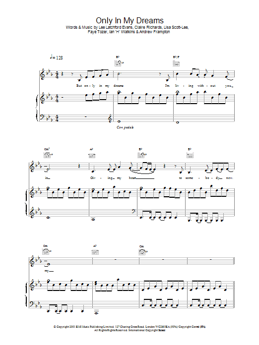 Steps Only In My Dreams sheet music notes and chords. Download Printable PDF.