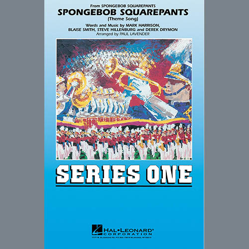 Steve Hillenburg, Spongebob Squarepants (Theme Song) (arr. Paul Lavender) - Baritone T.C., Marching Band