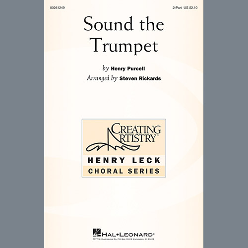 Steven Rickards, Sound The Trumpet, 2-Part Choir
