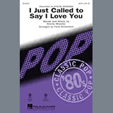 Download Stevie Wonder I Just Called To Say I Love You (arr. Paris Rutherford) sheet music and printable PDF music notes