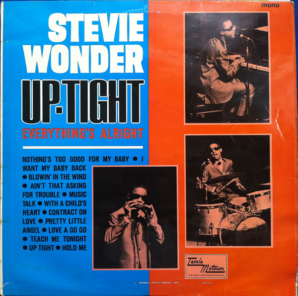 Stevie Wonder, Uptight (Everything's Alright), Bass Guitar Tab