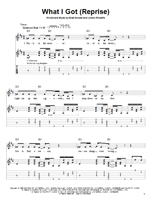 Sublime What I Got sheet music notes and chords. Download Printable PDF.