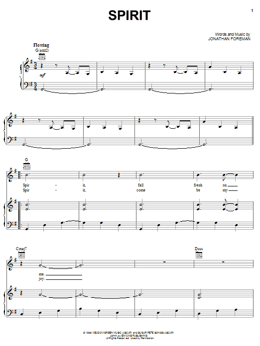 Switchfoot Spirit Sheet Music Notes & Chords for Guitar Tab Play-Along - Download or Print PDF
