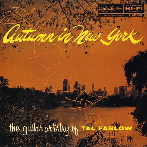 Tal Farlow, Autumn In New York, Guitar Tab