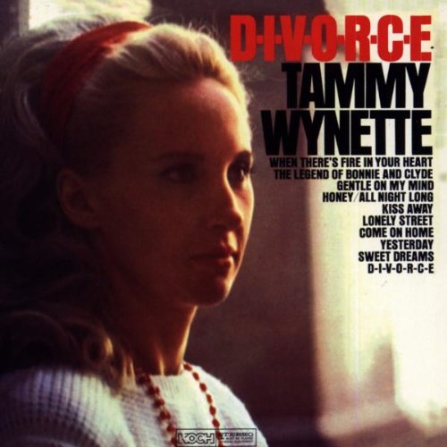 Tammy Wynette, D-I-V-O-R-C-E, Piano, Vocal & Guitar (Right-Hand Melody)