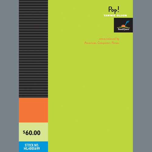 Tawnie Olson, Pop! - Full Score, Concert Band