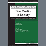 Download Taylor Davis She Walks in Beauty sheet music and printable PDF music notes