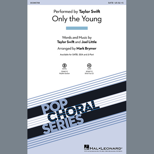 Taylor Swift, Only The Young (arr. Mark Brymer), SSA Choir