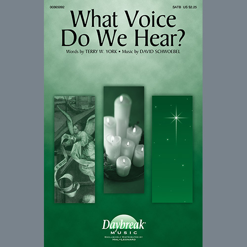 Terry W. York and David Schwoebel, What Voice Do We Hear?, SATB Choir