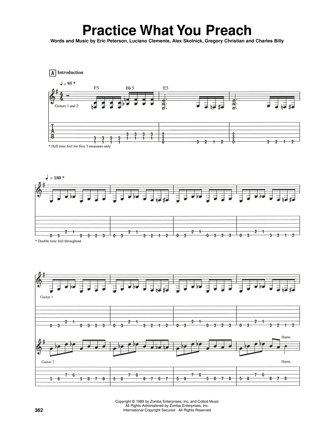 Testament Practice What You Preach Sheet Music Notes & Chords for Guitar Tab - Download or Print PDF Testament Practice What You Preach Sheet Music Notes & Chords for Guitar Tab - Download or Print PDF