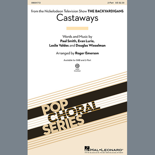 The Backyardigans, Castaways (arr. Roger Emerson), 2-Part Choir