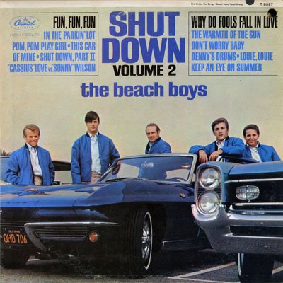 The Beach Boys, Fun, Fun, Fun, Piano (Big Notes)
