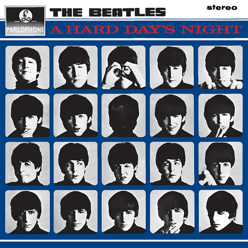 The Beatles, A Hard Day's Night, Piano, Vocal & Guitar (Right-Hand Melody)